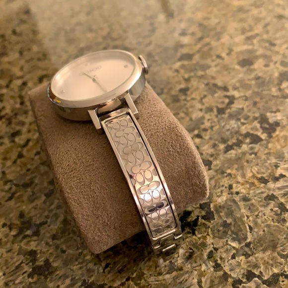 Coach Swiss Quartz Bangle Watch - Picture 2 of 9